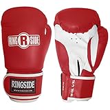 Ringside Striker Training Gloves, Red/White, Large/X-Large