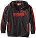 PUMA Big Boys' Logo Poly Fleece Zip Up
