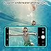 Shellbox for Galaxy Note 9 Waterproof Case, Shockproof Snowproof Cover IP68 Underwater Full Body Protection Crystal Clear Built-in Screen Protector Case for Note 9
