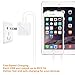 USB Wall Charger, Dual USB Charger, Celltronics 2Pack 5V/2.1A Quick Charger Portable Travel Charger with Foldable Plug for iPhone X / 8 / 7 / 6s / 6 Plus, iPad Pro / Air 2 / mini 4, Samsung S5 More