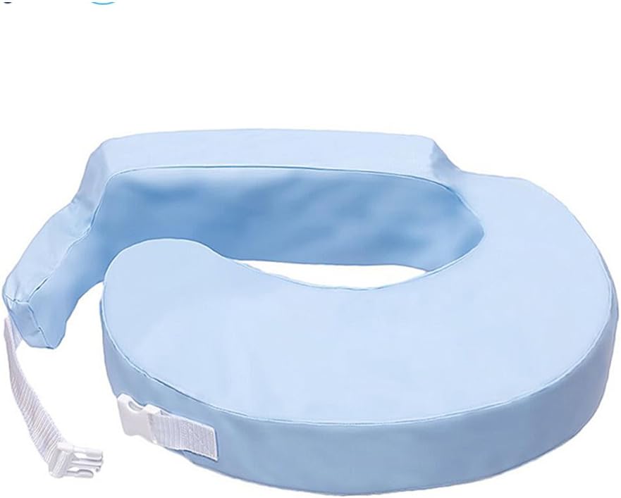 LJHA Feeding pillows Twin feeding artifact breastfeeding pillow Pregnant women pillow Body pillow blue 58.5 * 39.5cm Nursing pillows