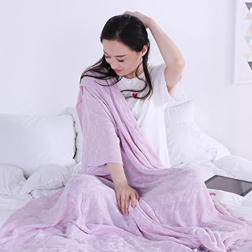 Blanket Throw Cotton high-grade solid color is anti-wrinkle does not fade warm blanket outdoor cold Blanket