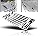 ZMAUTOPARTS Hummer H2 Hood Deck Vent Panel Handle Covers Trim ABS Chrome 5Pcs