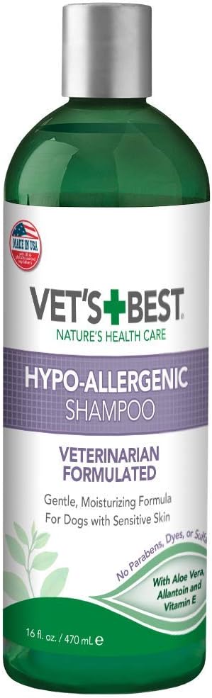 8. Vet's Best Hypoallergenic Shampoo for Dogs