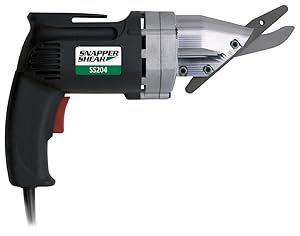 PacTool SS204 Snapper Shear For Cutting Up To 5/16” Fiber Cement Siding, 4.8 Amp Motor