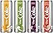Diet Coke Sleek Can Flavors Bundle of Four 12 oz Cans