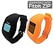 Fitbit Zip Band By Allrun, Newest Replacement Band for Fitbit Zip Accessory Wristband Bracelet (No tracker) (Black&Orange)