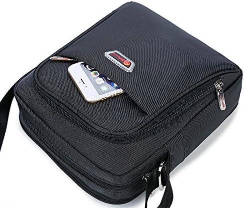 Men's small messenger / crossover bag, black - Image 5