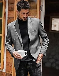 COOFANDY Mens Sports Coat Lightweight Slim Fit