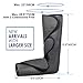 FIT KING Leg Air Massager for Foot and Calf Circulation Massage with Handheld Controller 3 Intensities 2 Modes(with 2 Extensions)