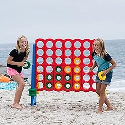 ECR4Kids Jumbo 4-To-Score, Giant Game, Assorted