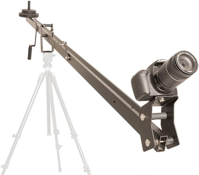 Camgear CGR-DV210 Aluminium DSLR Video Camera Crane with Carry Bag (Black_8 Ft)