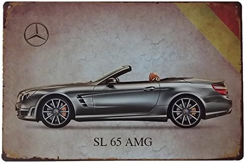 Unbekannt Metallschild Mercedes Parking Only Schilder Auto Motorrad