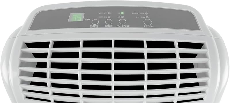 Dh 2070, Deshumidificador Con Capacidad De Deshumidificación De 20L/Día, Refrigerante R290, Depósito 3,6 L, Área De Aplicación 120 M2, Sistema Anti-Congelación, 420 W, Blanco
