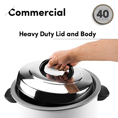 Aroma 48-Cup (Cooked) (24-Cup UNCOOKED) Commercial Rice Cooker (ARC-1024E)