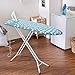 Dalykate 15x54 Ironing Board Cover and Pad with Elastic Edge and Scorch and Stain Resistant Thick Padding Ironing Board Covers 4 Fasteners and Protective Scorch Mesh Cloth