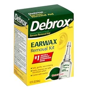 Amazon.com: Debrox Ear Wax Removal W/ Size .5z Debrox Ear Wax Removal W