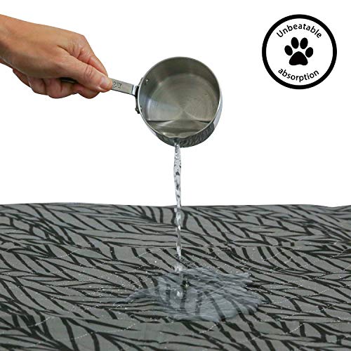 rocket & rex Washable, Reusable, Pet Training and Puppy Pads. 4-Pack (x-Large). Waterproof, Leak-Proof and Absorbent. Whelping, Incontinence, Travel, Bed Wetting, Mattress Protector. - Thumbnail 2