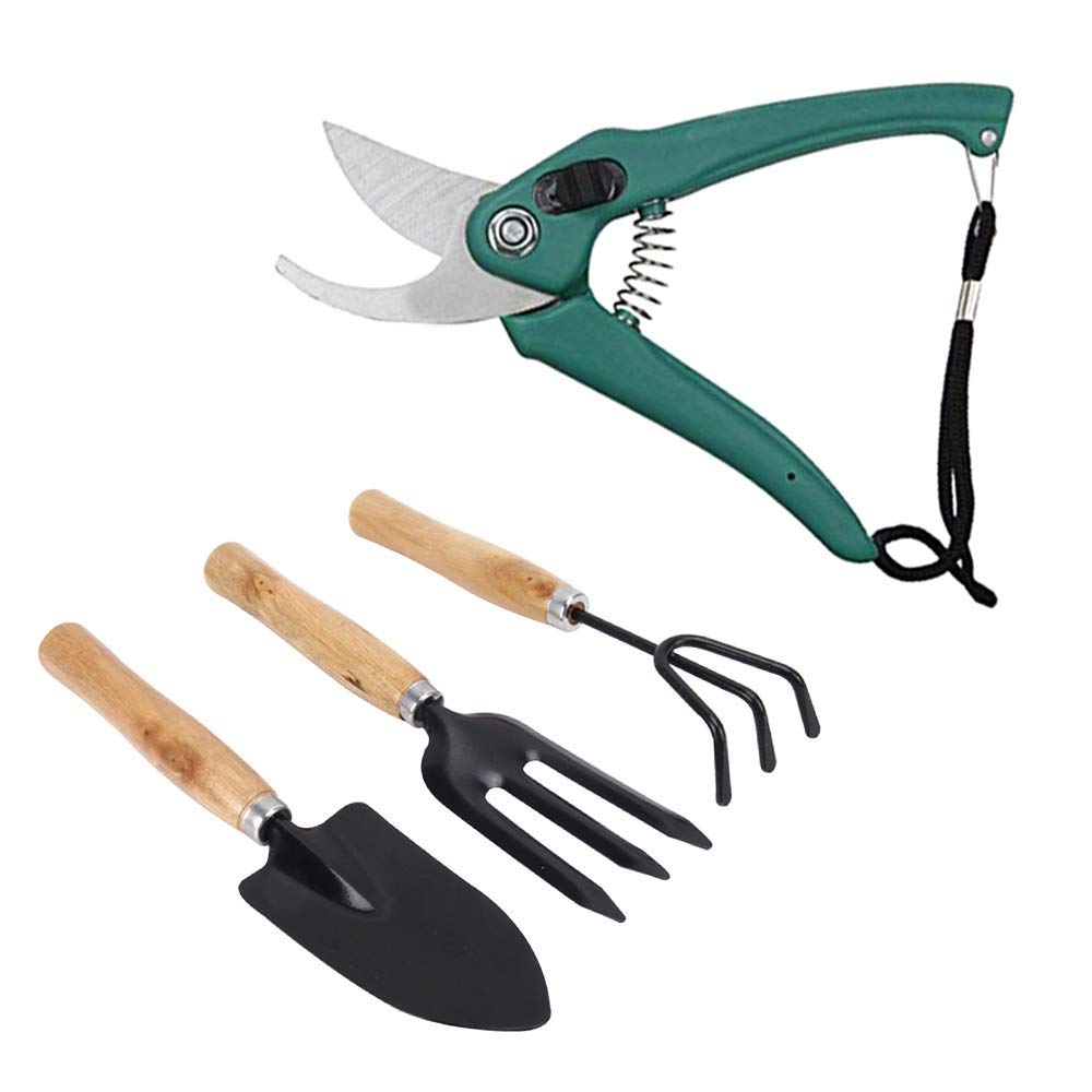 Deodap Gardening Tools Flover Cutter Garden Tool Wooden Handle 3pcs Hand Cultivator Small Trowel Garden Fork Multicolor Buy Online In Jamaica At Jamaica Desertcart Com Productid 168427655