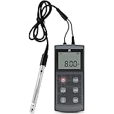 LOHAND Portable pH Meter with ATC, 0-14 Measuring Range, &plusmn;0.01 pH Accuracy | High Precision, Large Backlight Display, Digital pH Tester for Pool, Lab, Biomedicine, Aquarium, Hydroponics, Drinking Water