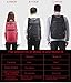 LUXUR 37L Laptop Backpack USB Charging Port Nylon Waterproof Casual School Business Travel Daypack