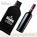 Kosdeg Reusable Wine Bottle Protector Pack Of 3 – Leakproof Wine Bottle Travel Bag Guarantees Safe Transportation in Luggage – The Best Wine Shipper for Travel Seal Wrap Zip Double Layer Sleeve
