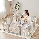 Fortella Cloud Castle Foldable Playpen, Baby Safety