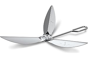 YILADOR 22-1/2-Inch One-Touch Cleaning System Kit for Weber Grill Parts, 7444 Weber Grill Replacement Parts, Thicker, Sturdy, Heat Resistant, Easy to Install, Silver