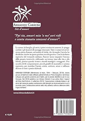 Siti D Amuri Poesie D Amore In Dialetto Siciliano Carruba Armando Amazon Com Au Books