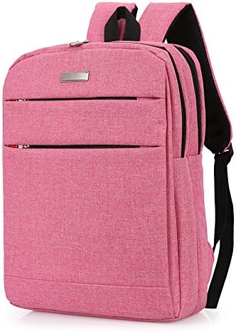 FengLongShun Slim Business Laptop Backpacks Anti thief Tear / water Resistant Travel Bag fits up to 15 15.6 Inch Macbook Computer Backpack (pink)