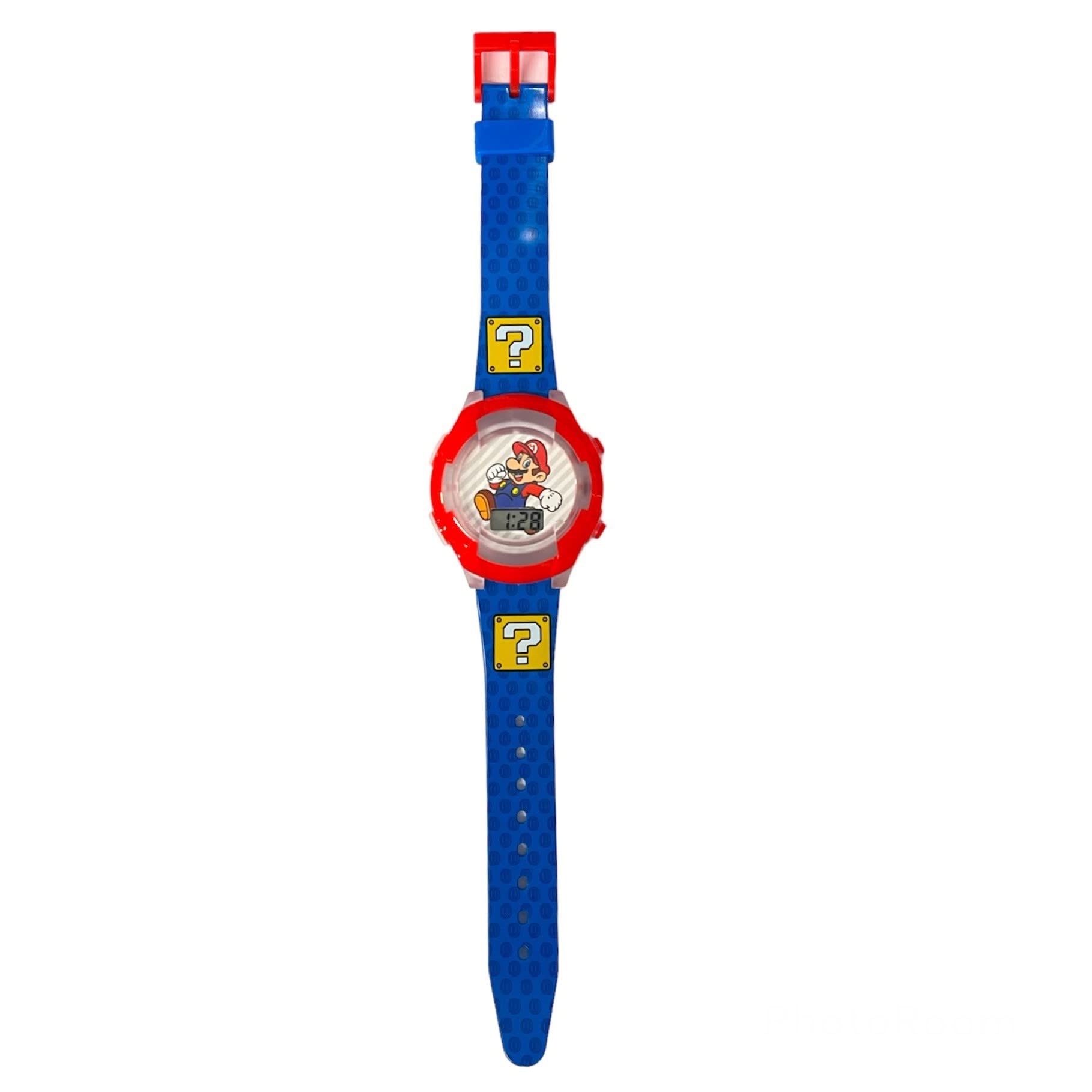 Accutime Super Mario Light-Up Digital Watch: Time for Adventures! (Ages 3+)
