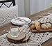 Niustyle Macrame Table Runner, Bohemia Handwoven Décor Wedding Table Runner with Tassels Bedroom Kitchen Coffee Table Decor (12