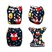 ALVABABY Pocket Cloth Diapers Reusable Washable Adjustable for Baby Boys and Girls YD68