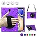 BRAECN for Galaxy Tab S4 10.5 Tablet Case, BRAECN Three Layer Hybrid Shock-Proof Case with 360 Degree Rotating Kickstand,Hand Strap,Shoulder Strap for Samsung Galaxy Tab S4 SM-T837/T835/T830(Purple)