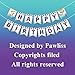 Pawliss Mermaid Party Supplies Set Decoration, Happy Birthday Banner, Balloons, Pom Poms Flowers, Foil Metallic Curtains, for Girl's Under The Sea Theme Baby Shower Party