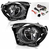 Fog Lights For Nissan Juke 2014 2015 2016 2017 (Fit All Models OE Style w/ 11 Halogen 12V 55W Bulbs & Wiring Harness)