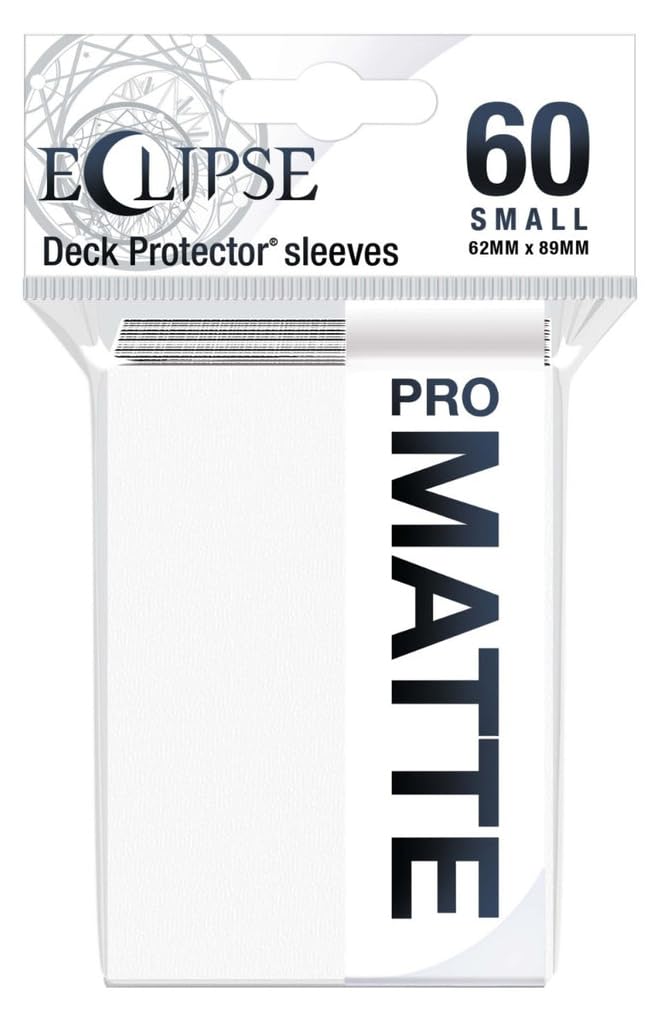 Ultra Pro - Eclipse Matte Small Sleeves 60 Pack - Arctic White