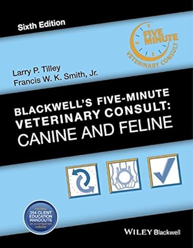 Download Blackwell′s Five–Minute Veterinary Consult: Canine and Feline PDF