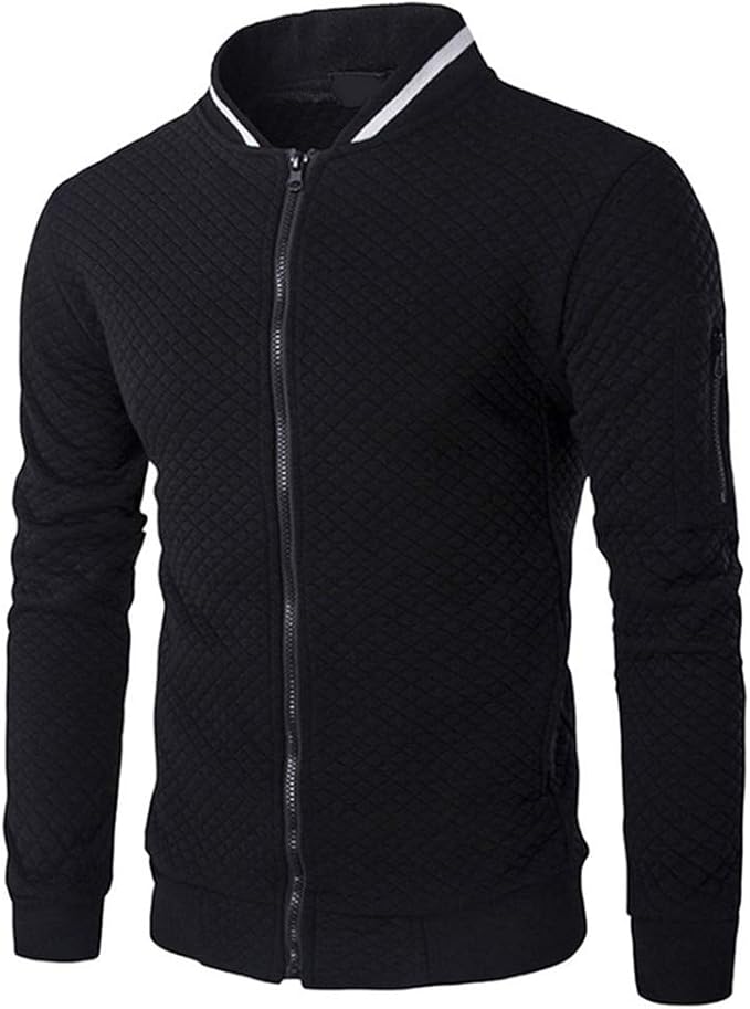 Jackets for Men Classic Casual Jacket Trend White Fashion