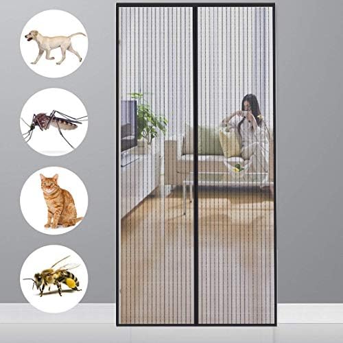 Tenda Oscurante Per Porte Finestre E Porte Francesi - Pannello 63x178 Cm Con Velcro, Isolante Termico E UV - 3