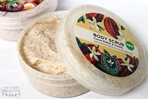 Superdrug Naturals Cocoa & Vanilla Body Scrub 200ml