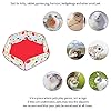 Amakunft Portable Small Animals Playpen, Outdoor/Indoor Pop Open Pet Exercise Fence, Guinea Pig Accessories Metal Wire…