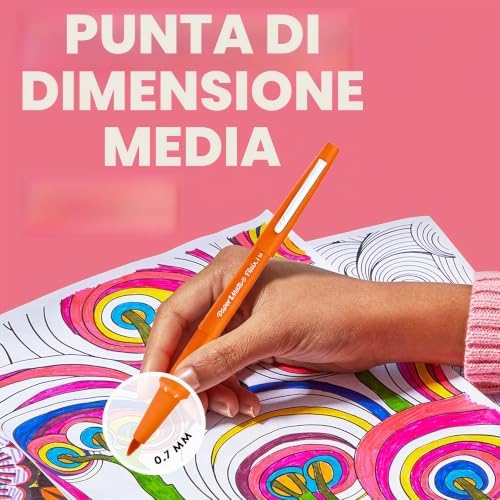 Flair Candy POP Pennarelli con punta in feltro | punta media (0,7 mm) | colori assortiti | confezione da 12