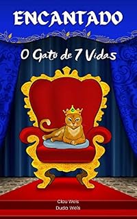 Livro Encantado - O Gato de 7 Vidas