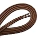 YFINE 31 Inch Round Waxed Dress Shoes Shoelaces Boots Shoe Laces Light Brown (2 Pair)