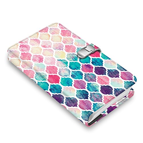 Fintie Wallet Photo Album for Fujifilm Instax - 108 Pockets [Snap Fastener] Photo Album for Fujifilm Mini 9 Mini 8+ Mini 90 Mini 26+, HP Sprocket, Polaroid Camera 3-Inch Film (Moroccan Love) - Thumbnail 7