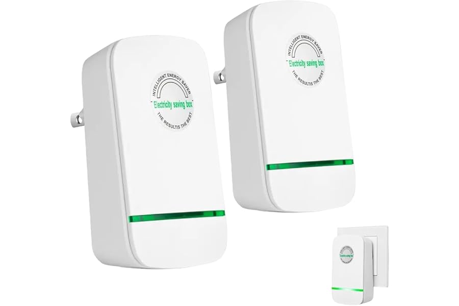 New Universal Energy-Saving Box, Reduce Electricity Bills, Plug-and-Play, Power Factor Corrector for Home and Office Use