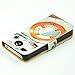 iphone 4S Case BB-8 BB8 Droid Robot Pattern Leather Wallet Credit Card Holder Pouch Flip Stand Case Cover For IPHONE 4 4S