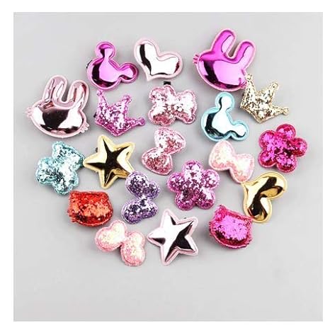 Buy Vikson Interational 10 Pcs Lot Girls Star Cartoon Glitter