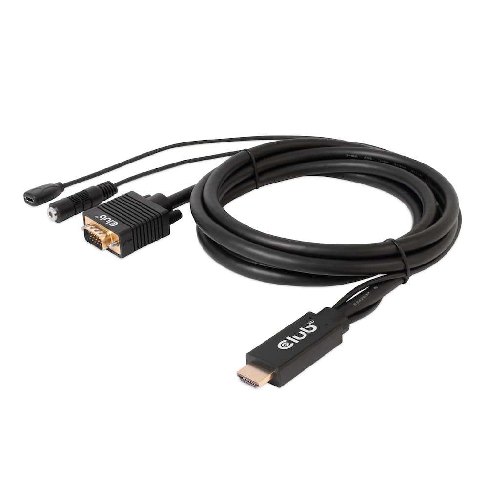 CLUB3D CAC-1712 HDMI™ to VGA Cable M/M 2 m 28AWG